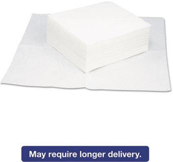 Hospital Specialty Co. TASKBrand™ Grease & Oil Wipers,  Quarterfold, 12 x 13 1/4, White, 50/Pack