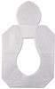 A Picture of product HOS-HG2500 HOSPECO® Health Gards® Toilet Seat Covers,  Half-Fold, White, 250/Pack, 10 Boxes/Carton