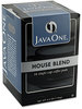 A Picture of product JAV-40300 Distant Lands Coffee Coffee Pods,  House Blend, Single Cup, 14/Box