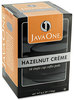 A Picture of product JAV-70500 Distant Lands Coffee Coffee Pods,  Hazelnut Creme, Single Cup, 14/Box
