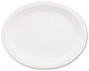 A Picture of product HUH-21217 Chinet® Classic Paper Dinnerware,  Plate, 10 1/2" dia, White, 500/Carton