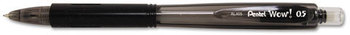 Pentel® Wow!® Pencils,  .5mm, Black, Dozen