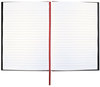 A Picture of product JDK-E66857 Black n' Red™ Casebound Notebooks,  Legal Rule, 5 5/8 x 8 1/4, White, 96 Sheets