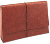 A Picture of product PFX-R119ALHD Pendaflex® Heavy-Duty Expanding File with Flap and Elastic Cord,  21 Pockets, 1/3 Tab, Legal, Brown
