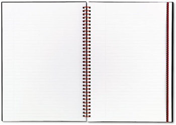 Black n' Red™ Twin Wire Poly Cover Notebook, Legal Rule, 8 1/4 x 11 3/4, 70 Sheets