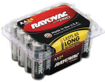 Rayovac® Ultra Pro™ Alkaline Batteries, AA, 24/Pack