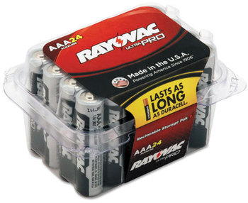 Rayovac® Ultra Pro™ Alkaline Batteries, AAA, 24/Pack