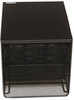 A Picture of product SAF-3275BL Safco® Onyx™ Three Drawer Hospitality Organizer 3 7 Compartments, 11.5 x 8.25 Black