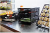 A Picture of product SAF-3275BL Safco® Onyx™ Three Drawer Hospitality Organizer 3 7 Compartments, 11.5 x 8.25 Black