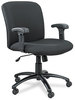 A Picture of product SAF-3491BL Safco® Uber™ Big & Tall Series Mid Back Chair,  Black