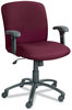A Picture of product SAF-3491BL Safco® Uber™ Big & Tall Series Mid Back Chair,  Black