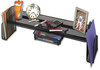 A Picture of product SAF-3604BL Safco® Onyx™ Mesh Off-Surface Shelf,  Pull-Out Drawer, 31 1/2 x 7 1/4 x 10