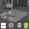 A Picture of product DEF-CM11442FPC deflecto® Clear Polycarbonate All Day Use Chair Mat,  46 x 60