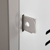 A Picture of product SAF-5524GR Safco® Box Lockers Locker, 12w x 18d 78h, Two-Tone Gray