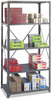 A Picture of product SAF-6267 Safco® Heavy-Duty Commercial Steel Shelving Unit Five-Shelf, 36w x 24d 75h, Dark Gray