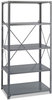 A Picture of product SAF-6267 Safco® Heavy-Duty Commercial Steel Shelving Unit Five-Shelf, 36w x 24d 75h, Dark Gray
