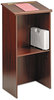 A Picture of product SAF-8915MH Safco® Stand-Up Lectern,  23w x 15-3/4d x 46h, Mahogany