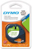 A Picture of product DYM-10697 DYMO® LetraTag® Label Cassette,  1/2" x 13ft, White, 2/Pack