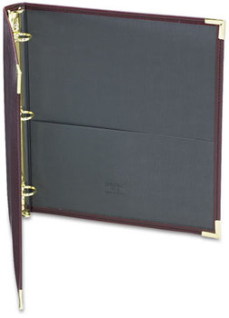 Samsill® Classic Collection® Ring Binder,  11 x 8 1/2, 1" Cap, Burgundy