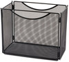 A Picture of product SAF-2169BL Safco® Onyx™ Desktop Box File Letter Files, 12.5" x 7" 10", Black