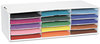 A Picture of product PAC-001310 Pacon® Classroom Keepers® Construction Paper Storage Box,  15 Sections, 13 1/2 x 28 3/4 x 8 1/2