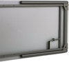 A Picture of product ICE-65827 Iceberg Maxx Legroom™ Folding Table,  72w x 30d x 29-1/2h, Gray/Charcoal