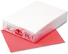 A Picture of product PAC-102212 Pacon® Kaleidoscope® Multipurpose Colored Paper,  24lb, 8-1/2 x 11, Coral Red, 500/Ream