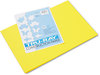 A Picture of product PAC-103036 Pacon® Tru-Ray® Construction Paper,  76 lbs., 12 x 18, Yellow, 50 Sheets/Pack