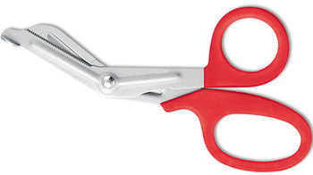 Westcott® Stainless Steel Office Snips,  7" Long, Red