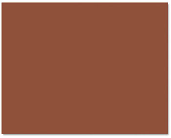 Pacon® Peacock® Railroad Board,  4-Ply, 22 x 28, Brown 25 Sheets/CT