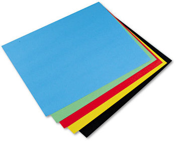 Pacon® Peacock® Railroad Board,  28 x 22, Assortment, 25/Carton