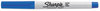 A Picture of product SAN-37003 Sharpie® Ultra Fine Tip Permanent Marker,  Ultra Fine Point, Blue, Dozen