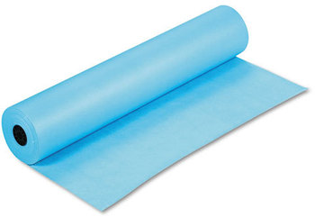 Pacon® Rainbow® Duo-Finish® Colored Kraft Paper,  35 lbs., 36" x 1000 ft, Sky Blue