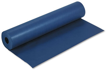Pacon® Rainbow® Duo-Finish® Colored Kraft Paper,  35 lbs., 36" x 1000 ft, Dark Blue