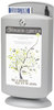 A Picture of product SAF-4233GR Safco® Customizable Plastic Suggestion Box 7 x 5 14.5, Light Gray, Ships in 1-3 Business Days