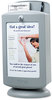 A Picture of product SAF-4233GR Safco® Customizable Plastic Suggestion Box 7 x 5 14.5, Light Gray, Ships in 1-3 Business Days