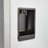 A Picture of product SAF-5522GR Safco® Single-Tier Lockers Locker, 12w x 18d 78h, Two-Tone Gray