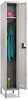 A Picture of product SAF-5522GR Safco® Single-Tier Lockers Locker, 12w x 18d 78h, Two-Tone Gray