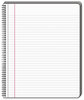A Picture of product MEA-06100 Cambridge® Hardbound Notebook with Pocket,  Legal Rule, 8 1/2 x 11, White, 96 Sheet Pad