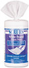 A Picture of product ITW-90891 SCRUBS® White Board Cleaner Wipes,  Cloth, 8 x 6, White, 120/Canister