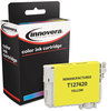A Picture of product IVR-27420 Innovera® 26120-27420 Ink Remanufactured Yellow Replacement for 127 (T127420), 755 Page-Yield, Ships in 1-3 Business Days