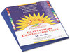 A Picture of product PAC-7303 SunWorks® Construction Paper,  58 lbs., 9 x 12, Dark Blue, 50 Sheets/Pack