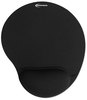 A Picture of product IVR-50458 Innovera® Fabric-Covered Gel Wrist Support Keyboard Rest, 19 x 2.87, Black