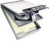 A Picture of product SAU-21017 Saunders Cruiser Mate™ Aluminum Storage Clipboard,  1" Capacity, 8 1/2 x 12, Silver