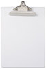A Picture of product SAU-21602 Saunders Recycled Plastic Clipboard with Ruler Edge,  1" Capacity, Holds 8 1/2w x 12h, Blue