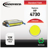 A Picture of product IVR-6462A Innovera® 6460A, 6461A, 6462A, 6463A Laser Cartridge With Chip,  12000 Yield, Yellow