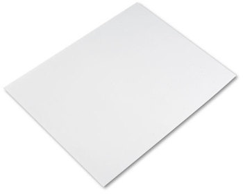Pacon® Peacock® Railroad Board,  28 x 22, White, 25/Carton