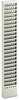A Picture of product SAF-4322GR Safco® Steel Magazine Rack 23 Compartments, 10w x 4d 65.5h, Gray