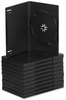 A Picture of product IVR-72810 Innovera® Standard DVD Case Black, 10/Pack