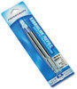 A Picture of product PAP-4912431PP Paper Mate® Refill for Paper Mate® Aspire™, PhD™, PhD™ Ultra Ballpoint Pens,  PhD, PhD Ultra Ballpoint, Medium, Blue Ink, 2/Pack